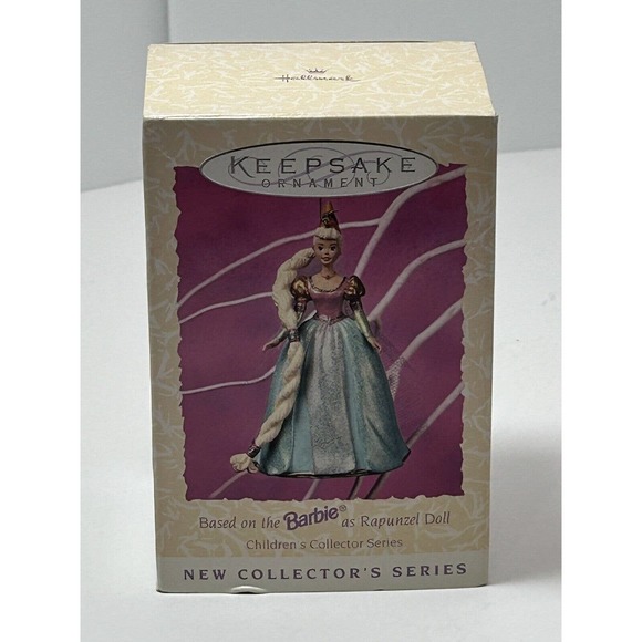 HALLMARK KEEPSAKE ORNAMENT BARBIE RAPUNZEL 1997 CHILDREN'S COLLECTORS SERIES - Picture 12 of 12